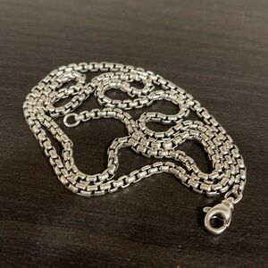 David Yurman 2.7MM Box Link Chain Necklace